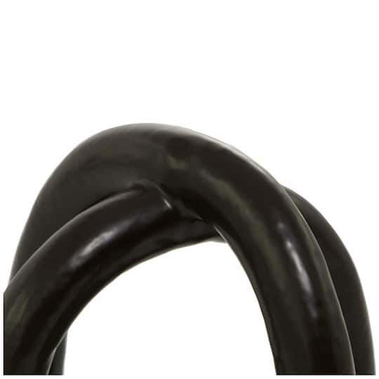 CosmoLiving by Cosmopolitan 8" Porcelain Arched Abstract Sculpture